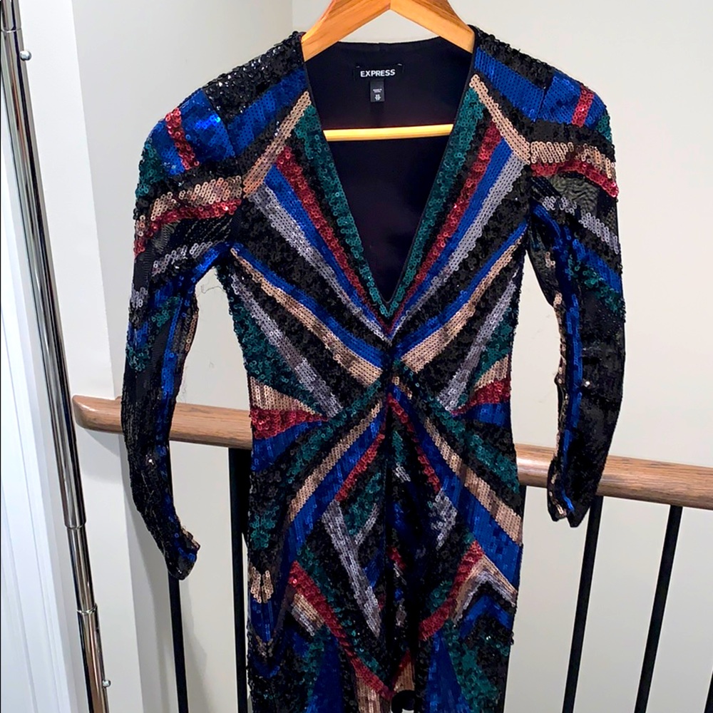 Express Sequin Dress